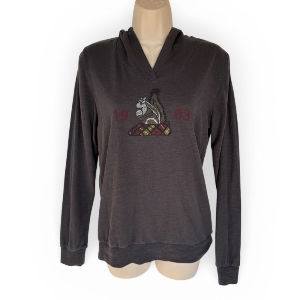 Levelwear Oakmont Country Club Hoodie Women’s Medium Gray Golf Logo Sweatshirt M